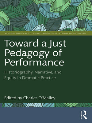 cover image of Toward a Just Pedagogy of Performance